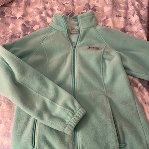 Columbia Womens Small Teal/Blue zip up